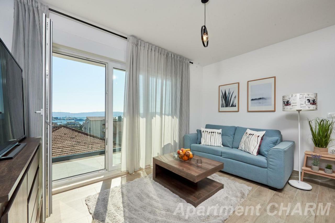 Luxury Apartment Charm With Pool Trogir Luaran gambar